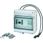 Hensel KV PV 2411 PV-Generatoranschlusskasten, mit ÜSE, 1xPV-Strang auf 1xWR-Eing. 