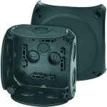 Hensel DK 0400 B Kabelabzweigkasten bis 4 qmm 3phasig, 6 qmm 1phasig, ohne Klemme 