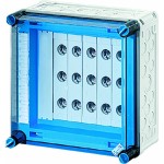 Hensel Mi 3235 Mi-Sicherungsgehäuse, 5x3x63A, D02, E18 auf Sammelschiene 250 A, 5polig 