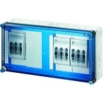 Hensel Mi 6437 Mi-NH-Sicherungslasttrennschaltergehäuse , 3x3xNH00,a. Sammels., 400A, 5polig 