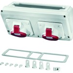 Hensel Mi CB 11 Mi Connection Box, 2x CEE 16A, 5p., 400V, 6h 
