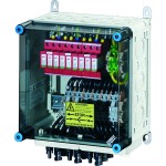 Hensel Mi PV 1263 PV-Generatoranschlusskasten mit ÜSE 6xPV-Strang auf 3xWR-Eingang 20001142 