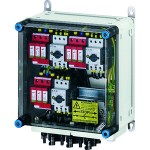 Hensel Mi PV 2263 PV-Generatoranschlusskasten mit ÜSE 6xPV-Strang auf 3xWR-Eingang mit Schalter 20001161 