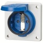 Mennekes 11311F Schuko blau 16A 2p+E 230V IP54 