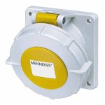 Mennekes 1158 Anbaudose TwinCONTACT 16A 3p 4h 110V IP67 