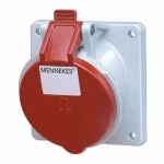 Mennekes 3136 Anbaudose schräg 32A 4p 6h 400V IP44 