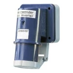 Mennekes 3355 Phasenwender Aufbaustecker 32A 4p 9h 230V IP44 