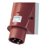 Mennekes 336 Wandstecker 16A 4p 6h 400V IP44 