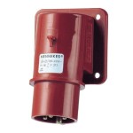 Mennekes 373 Aufbaustecker 16A 4p 6h 400V IP44 