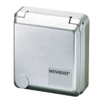 Mennekes 4984 Cepex-Anbaudose Schuko 16A 2p+E 230V IP44 