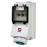 Mennekes 7084 Wanddose 16A 3p 6h 230V IP67 