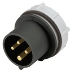 Mennekes 944 RAPIDO Anbaustecker 32A 4p 7h 500V IP44 