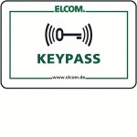 Elcom KPC-010 Transponder Card weiß 1506211 