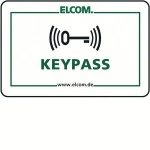 Elcom KPC-003 Transponder Card weiß 1506213 