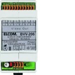 Elcom BVV-206 Video-Verteiler 6f REG 6D-Video 1806206 