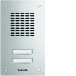 Elcom TVM-2/1 Außenstation 2/1 UP Edelstahl ESTA 5102180 