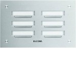 Elcom KVM-6/2 Klingelplatte 6/2 UP ESTA 5206281 