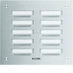 Elcom KVM-10/2 Klingelplatte 10/2 UP ESTA 5210281 