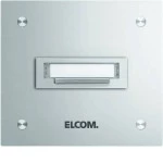 Elcom KUP-1/1 Klingelplatte 1/1 UP STABILA 5601210 
