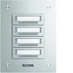 Elcom KUP-4/1 Klingelplatte 4/1 UP STABILA 5604210 