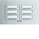 Elcom KUP-6/2 Klingelplatte 6/2 UP STABILA 5606211 