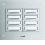 Elcom KUP-8/2 Klingelplatte 8/2 UP STABILA 5608211 