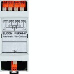 Elcom Verteiler 4fach REG 2Draht RED614Y 