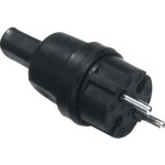 Bachmann 740.002 Flachkabelstecker schwarz für ILLU-Leitung 