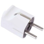 Bachmann 910.470 Schutzkontakt-Stecker braun Zentral 