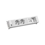 Bachmann 916.726 Steckdosenleiste 2xP40 1x Custom Modul 1xUSB 