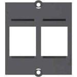 Bachmann 917.061 Modul 2xKeystone mit Metallhalterung 