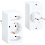 Bachmann 921.274 Multistecker 2xEuro 1xCEE7/3,PVC 