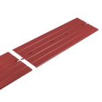 Fränkische FPL - Type 300 ROT 50 cm Kabelabdeck-Platte rot 18220300 1 Meter 