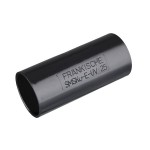 Fränkische SMSKu-E-UV 20 schwarz Kunststoff-Steckmuffe schwarz 22551020 25 Stück 