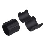 Fränkische E-Ku-ET 20 schwarz UV-Beständig Kunststoff-Endtülle schwarz teilbar 25998020 