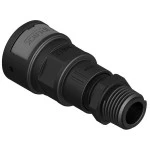 Fränkische AZPA-23N04PB AZPA-23N04PB schwarz Zugentlastung Ku-Gewinde NPT 4890563140 6 Stück 