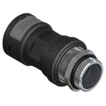 Fränkische AZPA-23M25MB-BL1 AZPA-23M25MB-BL1 schwarz Zugentlastung Metallgewinde metr. kurz 4890697500 6 Stück 