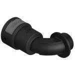 Fränkische AEPA-36P36PG-13 AEPA-36P36PG-13 grau Bogen 90° Ku-Gewinde PG 4890713701 4 Stück 
