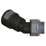 Fränkische AAPA-12M20SB-10 AAPA-12M20SB-10 schwarz Winkel 45° Metallgew. drehbar metr. lang 4891031000 10 Stück 