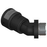 Fränkische AAPA-17P16MG AAPA-17P16MG grau Winkel 45° Metallgewinde PG 4891188001 10 Stück 