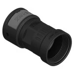 Fränkische AFPA-23U35PB-B AFPA-23U35PB-B schwarz Verschraubung Ku-Innengewinde UNEF 4891434500 6 Stück 
