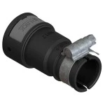 Fränkische AIPA-48P48G-70 AIPA-48P48G-70 grau Rohrverbinder Wellrohr/Glattrohr PG 4891750301 4 Stück 