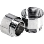 Fränkische NEBN-M16M20S NEBN-M16M20S silber Metall Gewindeerweiterung metrisch 4897010104 10 Stück 