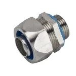 Fränkische MS-227-50046.5 MS-227-50046.5 silber Metallverschraubung metrisch 4961150046 5 Stück 