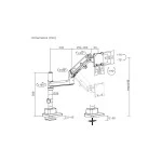 Digitus DA-90476 Single Monitorhalterung, 57, 27 kg 