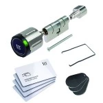 TCS 817-003-3040 Knaufzylinder:pack mit elektronischem Schließzylinder für alle Profilzylinderschlösser IP66 Maße (mm) 30/40 