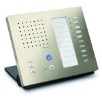 TCS CAI1110-0152 Audio Innenstation zum Freisprechen Serie Carus ADAPTO +10 Tasten Tischgerät champagner 