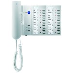 TCS IMM1110-0140 AudioTürtelefon Serie IMM 4 + 10 + 10 Tasten Aufputzmontage weiß 