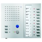 TCS IMM2100-0140 Audio Innenstation zum Freisprechen Serie IMM 5 + 10 Tasten Aufputzmontage weiß 