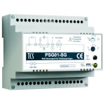 TCS PSG01-SG Versorgungs- und Steuergerät PSG01 für Groß- und Sonderanlagen mit langen Leitungen Hutschiene 6 TE 